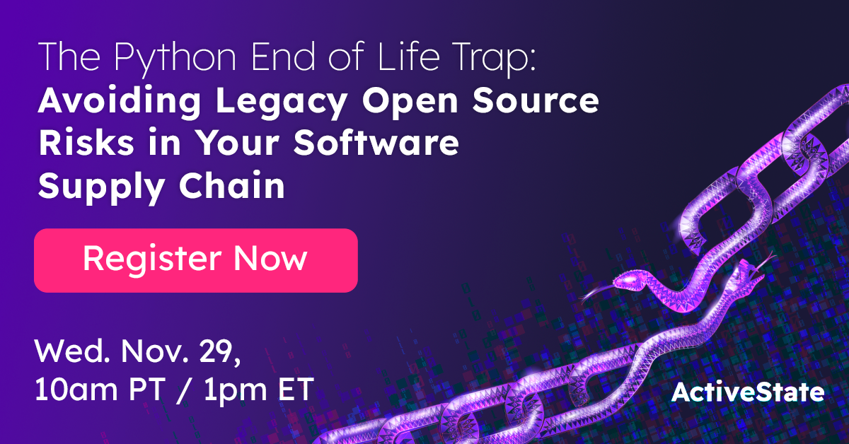 Register Now - The Python EOL Trap